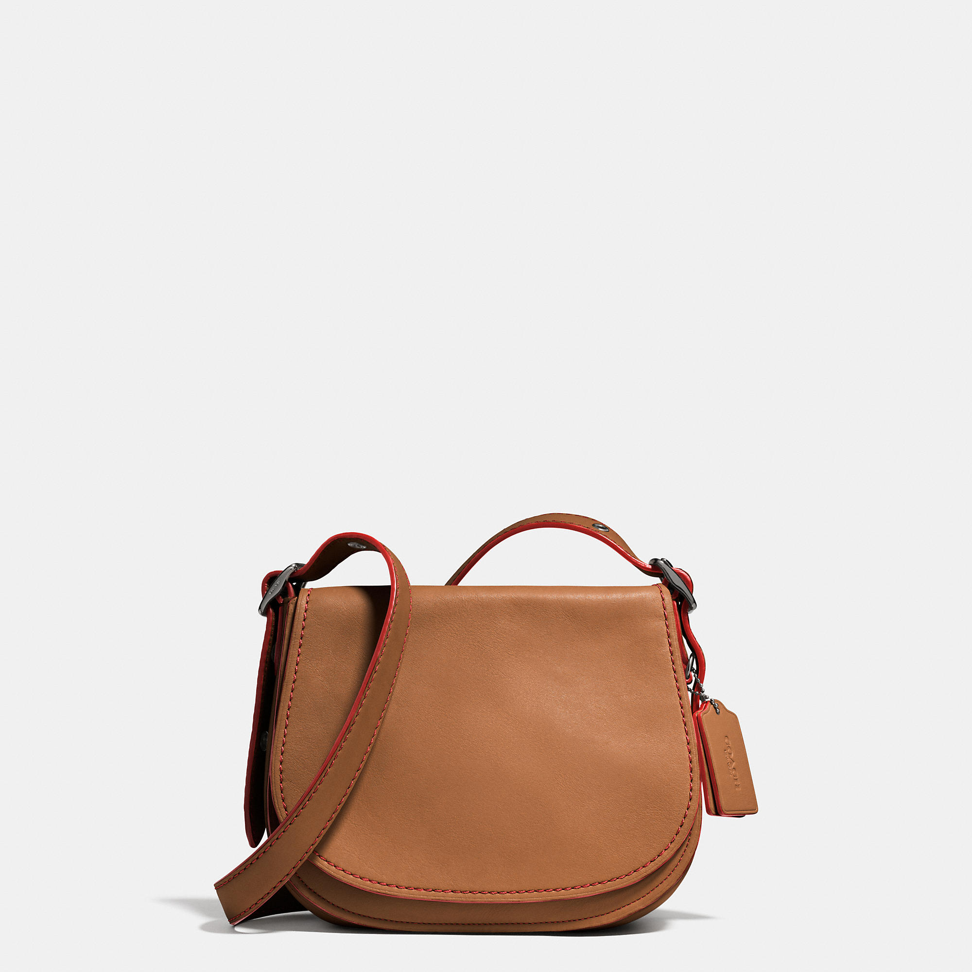 Fashion Summer Sweet Coach Saddle Bag 23 In Glovetanned Leather | Coach Outlet Canada